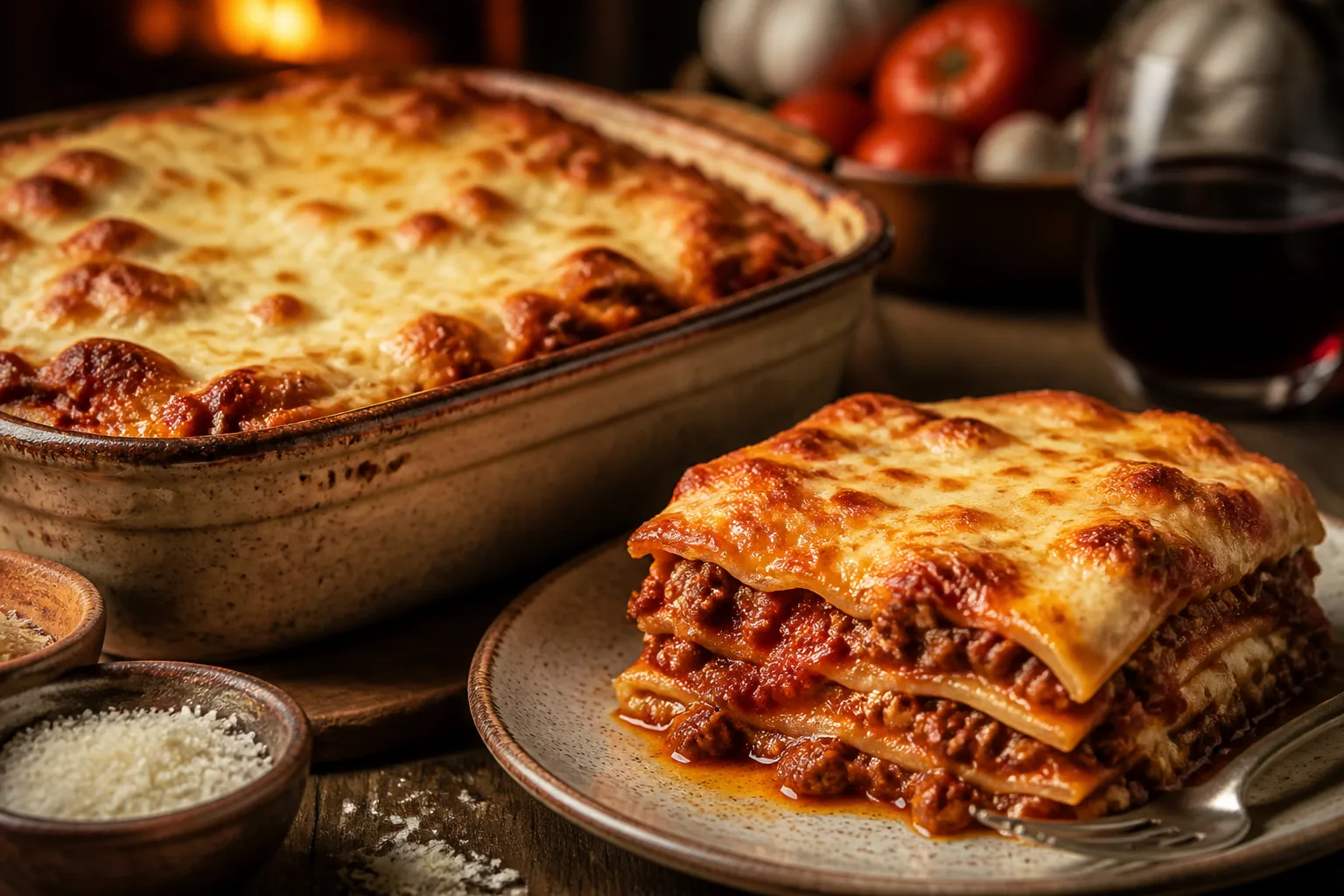 Lasagne bolognese